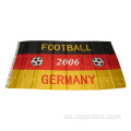 100% Polyester Siebdruck Deutschland Flagge